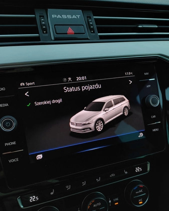 Volkswagen Passat cena 98000 przebieg: 163875, rok produkcji 2020 z Wyszków małe 106